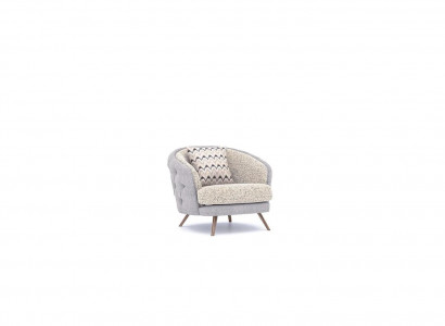  Designer Sessel Modern Einrichtung Polstermöbel Wohnzimmer Luxus Polster Sitz